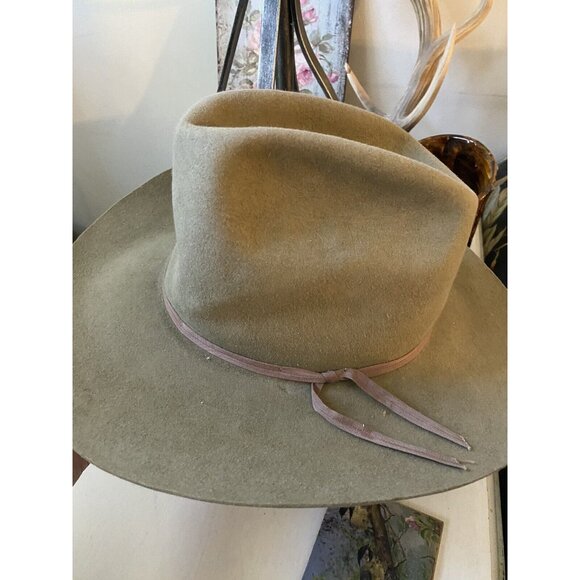 VTG CALIFORNIA 5XXXXX BEAVER QUALITY WATER REPELLENT COWBOY WESTERN SELF CONFORM - Picture 5 of 13